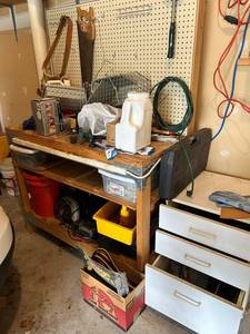 Workbench & Contents Mixed Lot