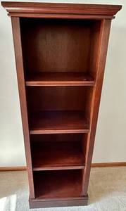 Wood Bookcase Display Shelf #2
