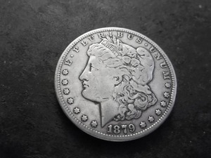 1879 CC Morgan Silver Dollar