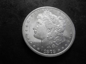 1879 S Morgan Silver Dollar