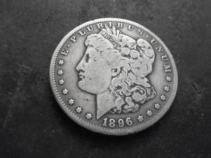 1896 S Morgan Silver Dollar