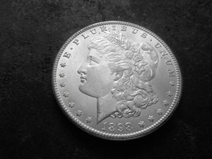 1898 O Morgan Silver Dollar