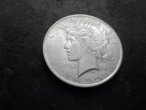 1922 Peace Silver Dollar Double Die