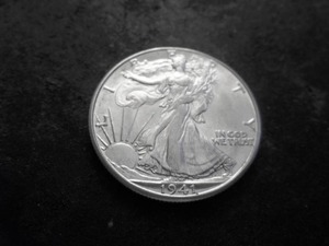 1941 D Walking LIberty Half Dollar