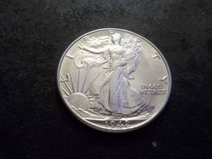 1942 Walking LIberty Half Dollar