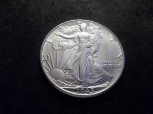 1945 Walking LIberty Half Dollar
