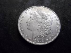 1878 Morgan Silver Dollar