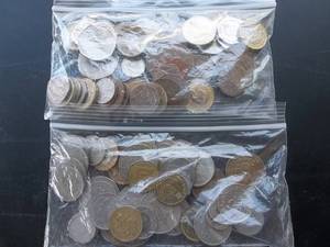 Coins From Great Britain & Middle East