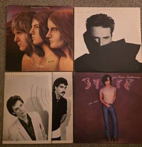 4-Vintage Vinyl Record Albums