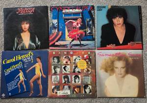 6-Vintage Vinyl Record Albums