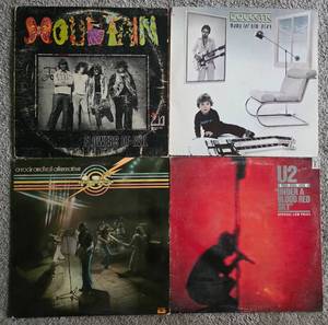 4-Vintage Vinyl Record Albums