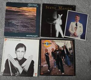 4-Vintage Vinyl Record Albums