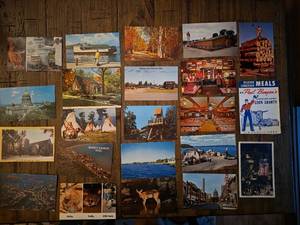 Bundle Of 33-Vintage (60s-70s) Souvenir Postcards