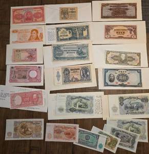 Bundle Of Foreign Currency In Crisp Condition