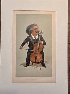 Vanity Fair Lithograph MEN OF THE DAY Joseph Hollman
