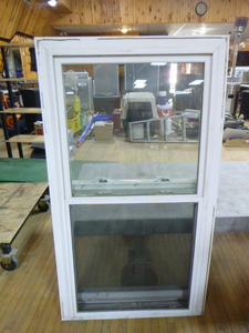 Double Hung Vinyl Window with Screen