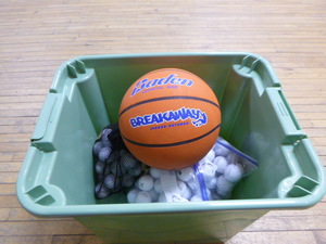 Golf Balls and Basketball