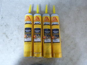 4 Tubes of Sika Pro Select Self-Leveling Sealant