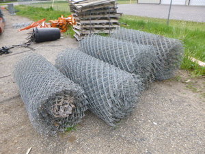 4 Rolls of Chain Link Fencing