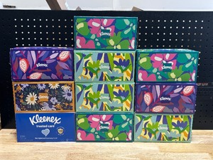 Kleenex 10 Flat Boxes