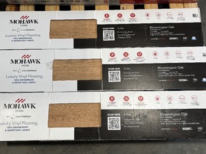 Mohawk Luxury Vinyl Plank (LVP) Flooring - Bloomington Oak - 3 Boxes