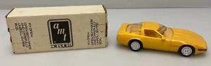 AMT Ertl Promo Car 1992 Chevrolet Corvette ZR1 (Yellow) New Old Stock