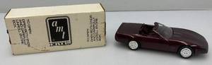 AMT Ertl Promo Car 1993 40TH Anniversary Chevrolet Corvette Convertible (Ruby Red) New Old Stock