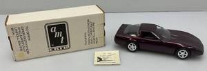 AMT Ertl Promo Car 1995 Chevrolet Corvette ZR-1 Dark Purple Metallic New Old Stock