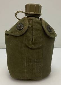 Vintage Vietnam Era U.S. Marked Plastic Canteen With Pouch