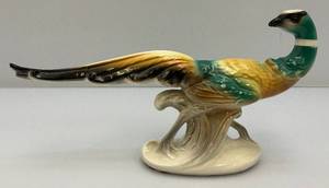 Vintage MCM Royal Copley Pheasant 12 14 x 6 34 x 3