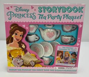 Collectible Disney Storybook Princess Tea Party Playset (NIB)