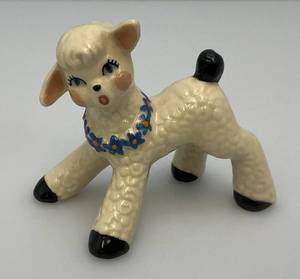 Vintage Collectible Ceramic Arts Sudio Easter Lamb 3 Ceramic Sheep Figurine