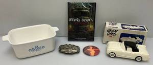Vintage Household Items Including Corning Ware And More