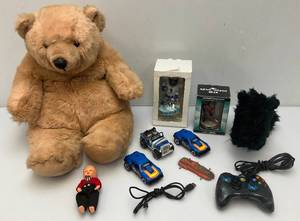 Misc. Vintage Toys Including Tonka Clutch poppers, Controller And More