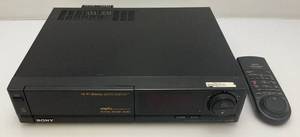 Sony Hi-Fi Stereo VCR Plus Stereo Video Cassette Recorder SLV- 696HF HQ VHS Player With Remote (Works)