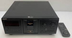 SONY Compact Disc Player CDP-CX300 Mega Storage CD Player With Remote (Works)