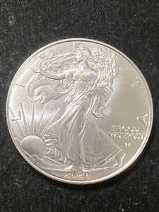 2026 AMERICAN SILVER EAGLE 1 TROY OZ .999 FINE SILVER