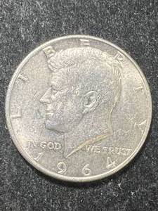 1964 US KENNEDY HALF DOLLAR