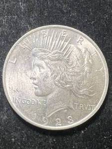 1923 US PEACE SILVER DOLLAR