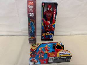Spiderman, Ironman and Dragons