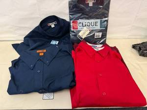 Mens Shirts see Photo for Sizes. Some are Short Sleeve