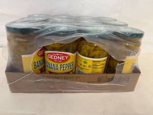 12x Gedney Banana Peppers