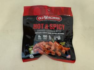 4x Old Wisconsin Hot & Spicy Smoked Sausage Bites