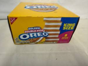 12x  King Size Double Stuffed Golden Oreos
