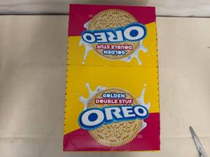 10 pkgs of 8 Golden Oreo Double Stuffed