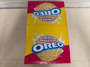 10 pkgs of 8 Golden Oreo Double Stuffed