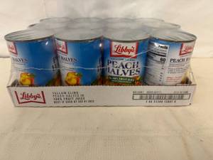 12x Libbys Peaches