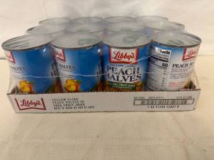 12x Libbys Peaches
