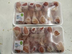 J. 2x 4lbs Pilgrims All Natural Chicken Drumsticks