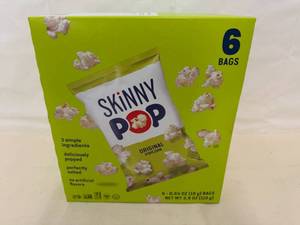 3x 6bags Skinny Pop-Original